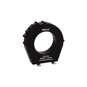 Zero sequence current/leakage current transformer ZCT120 rated input 200mA